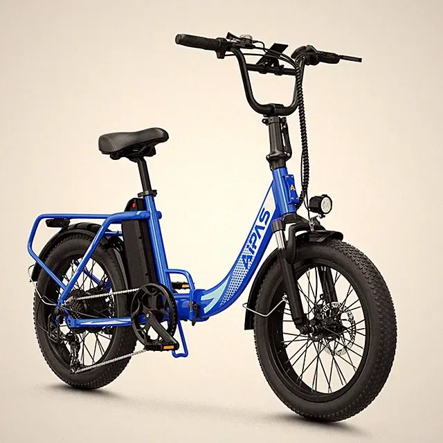 1000W Folding Electric Bike for Adult Electric Bicycle Commuter Ebike Blue 28MPH
