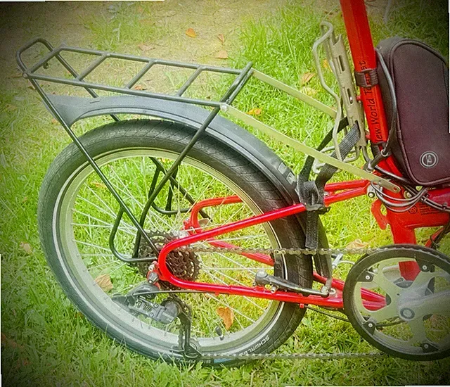 Bike Friday USA Folding Luggage Rack. Also Fits Most Any Bike New Take Off Demo