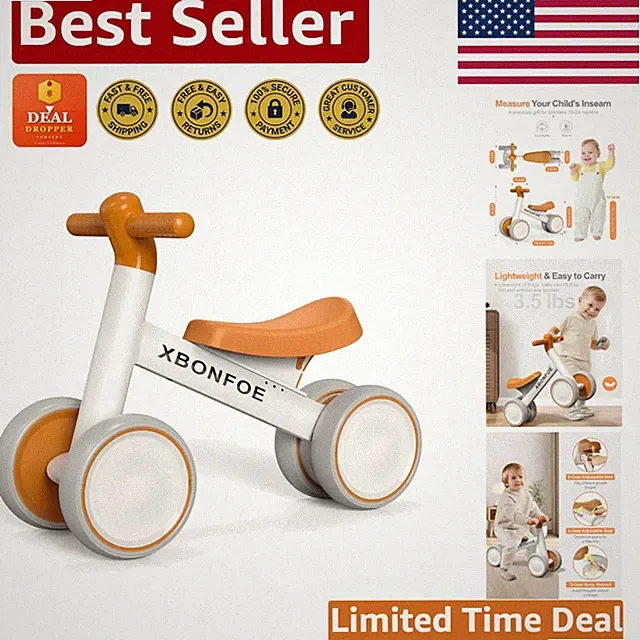 First Ride Baby Balance Bike for 1--Olds - Fun and Secure Adventure