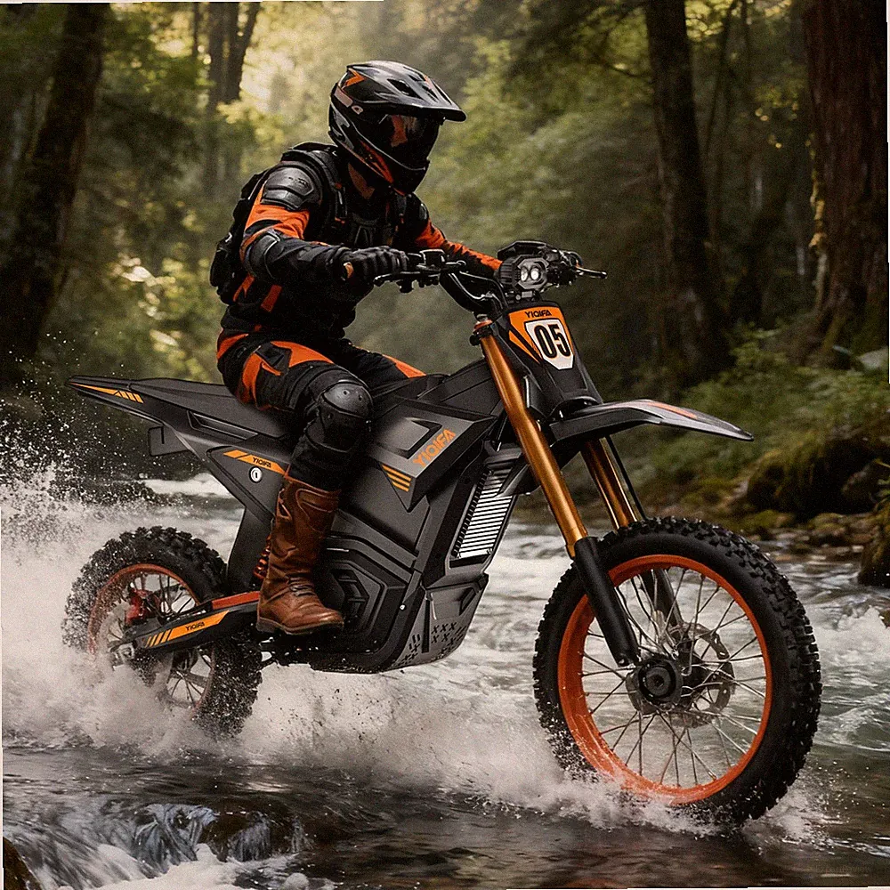 PEAK 2500W ELECTRIC DIRT BIKE 35MPH SPEED CROSS-COUNTRY MOTORCYCLE ALL-TERRAIN