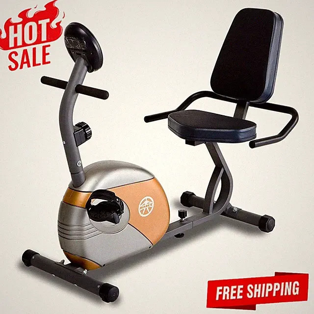 Recumbent Exercise Bike Sturdy Enough Compact Full Body Workout Comfort Own Home
