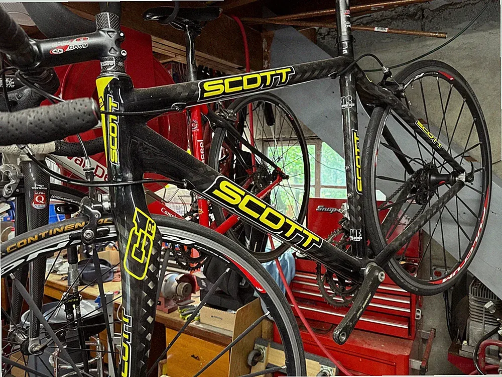 SCOTT CR1 Comp Carbon Fiber Road Bike 55 full Campagnolo