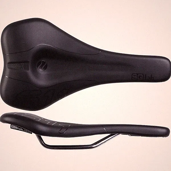 SQlab 611 Ergowave Bike Bicycle Seat Saddle 140mm Wide CrMo Rails Black