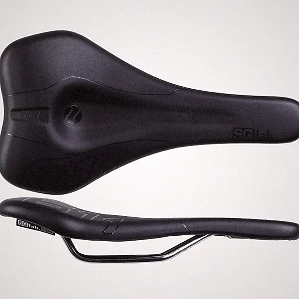 SQlab 611 Ergowave CrMo Rail Race Saddle - Wide, Lightweight, Pressure-Optimized