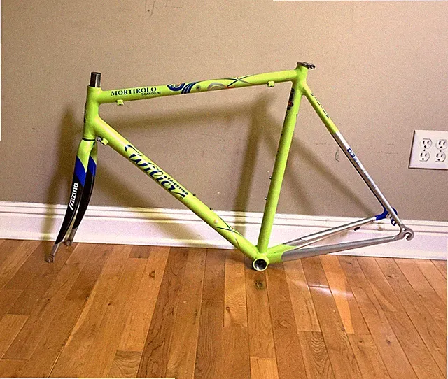 Wilier Triestina Mortirolo Aluminum Scandium Road Bike Frame 58 cm - USED